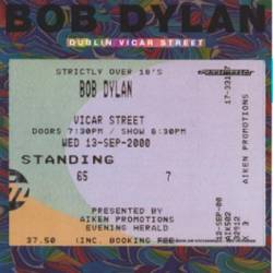 Bob Dylan : Dublin Vicar Street 2000